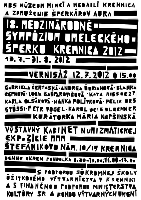 Sympózium umeleckého šperku Kremnica