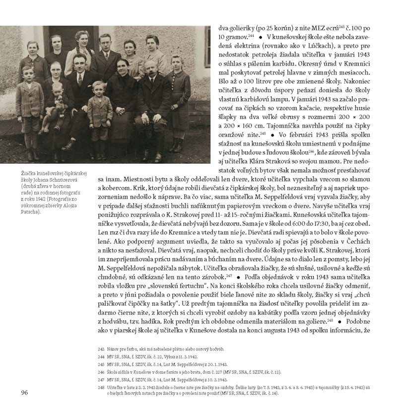 Publikácia KREMNICKÉ ČIPKÁRSKE ŠKOLY 1888 - 1953 Publikácia KREMNICKÉ ČIPKÁRSKE ŠKOLY 1888 - 1953