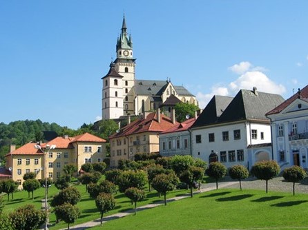 The Town Castle from the Štefánikovo square