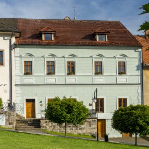 The headquarters building of the Museum of Coins and Medals in Kremnica