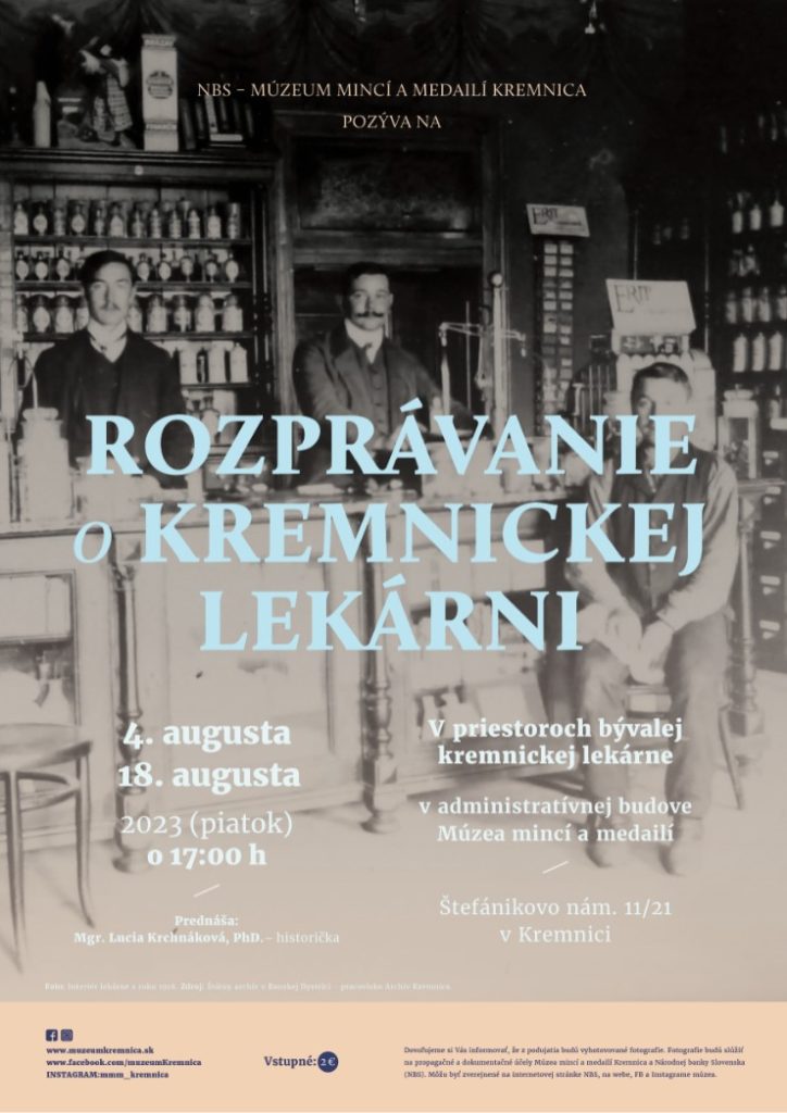 Rozprávanie o kremnickej lekárni