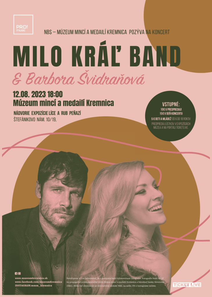 Koncert Milo Kráľ Band