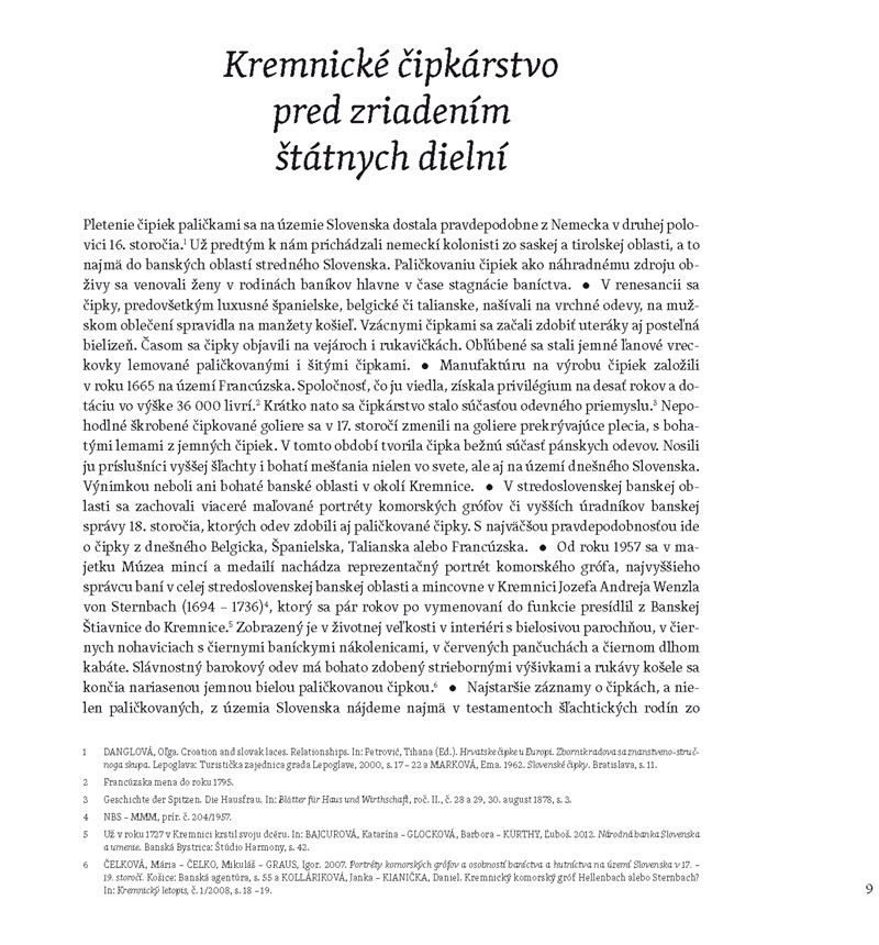 Publikácia KREMNICKÉ ČIPKÁRSKE ŠKOLY 1888 - 1953