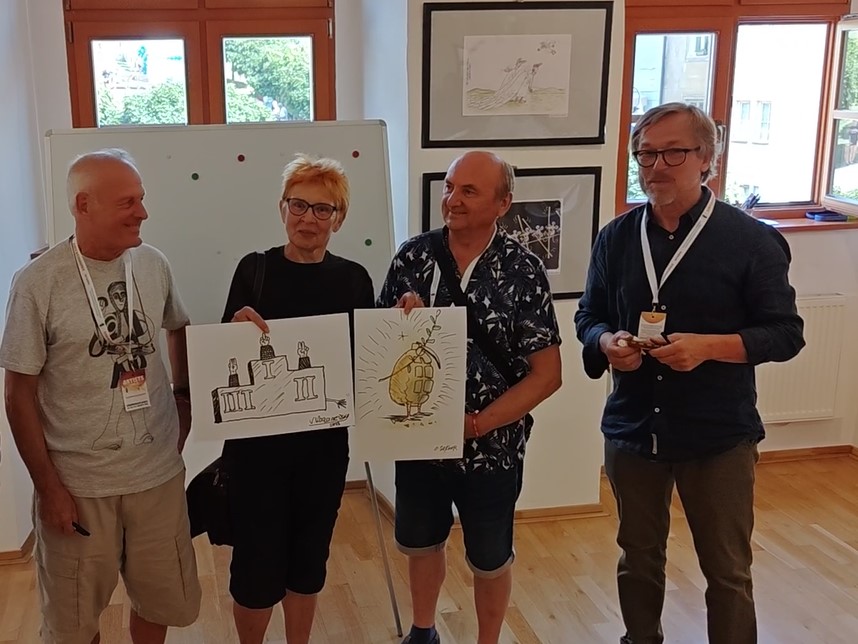 Výstava 175 karikatúr na tému Sloboda je prístupná do 16. septembra