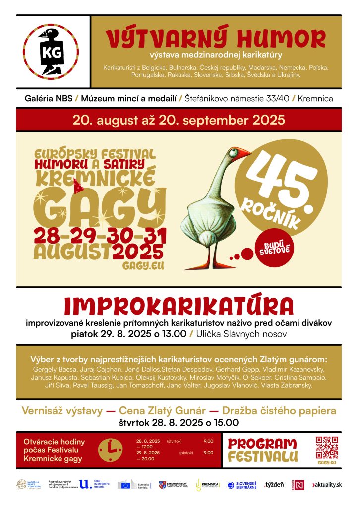 Výstava medzinárodnej karikatúry VÝTVARNÝ HUMOR